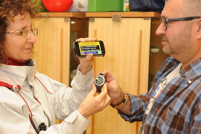 Comunicador de personas sordo-ciegas