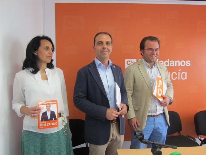 El candidato de C's a la Alcaldía, Javier Millán, presenta su programa electoral