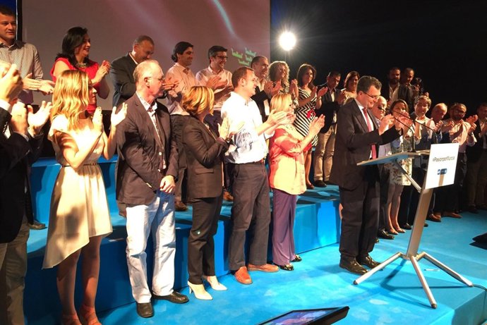 José Ballesta en la presentación de su candidatura