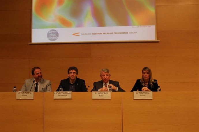 Presentación del festival Nits de Clàssica de Girona en 2014