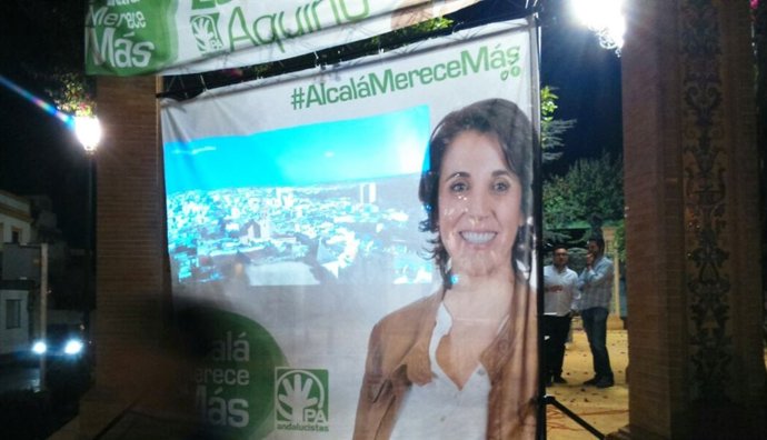 El PA de Alcalá lleva de cine su campaña.
