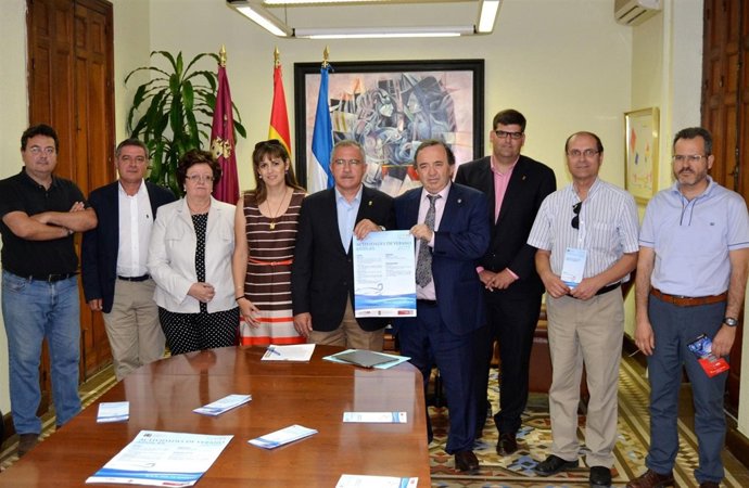 Imagen de la presentación de los cursos de la Universidad del Mar en Águilas