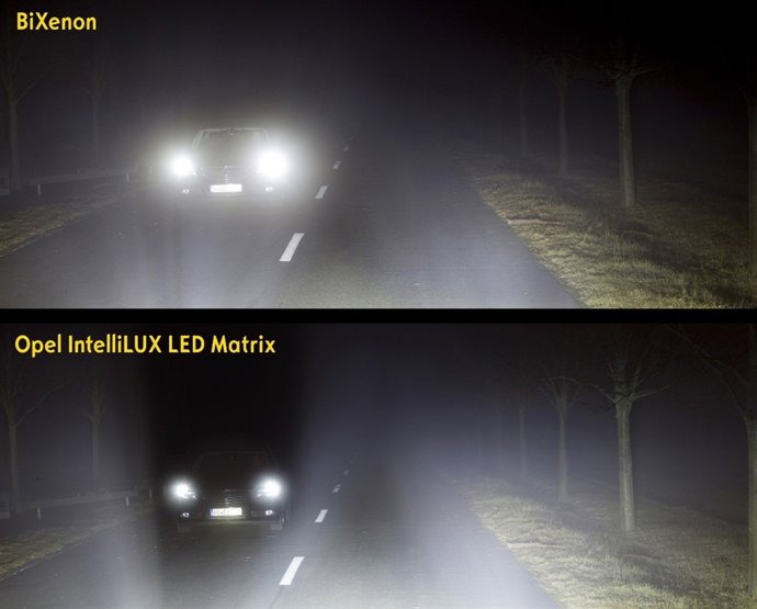 Nuevo sistema de iluminación de Opel 