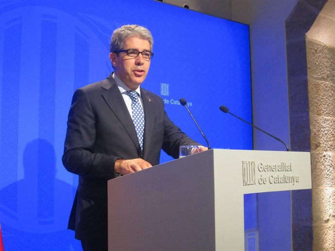 El portavoz del Govern Francesc Homs