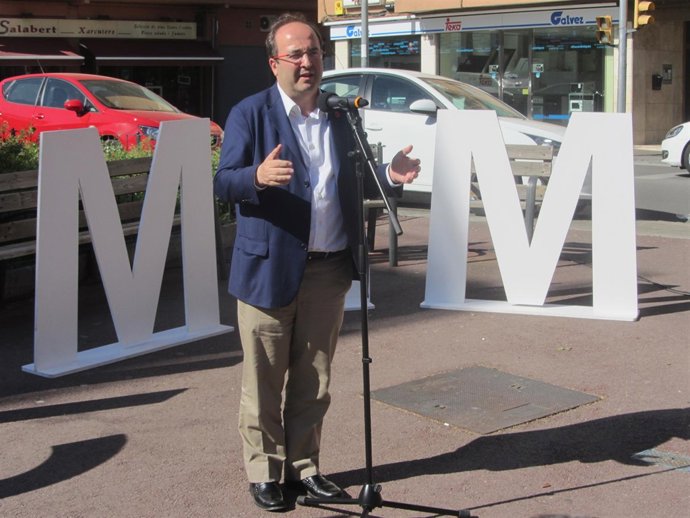 El primer secretario del PSC, Miquel Iceta