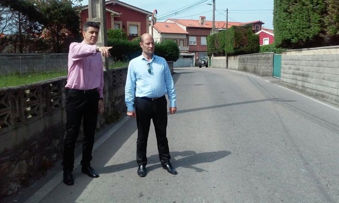 Sierra visita el barrio de Monte