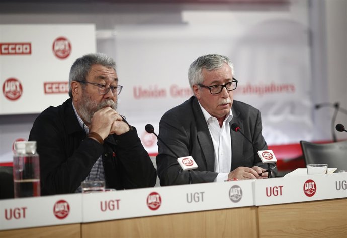 Toxo y Méndez presentan los actos del Primero de Mayo