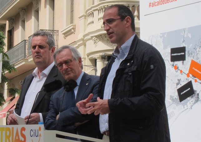 Joaquim Forn, Xavier Trias, Antoni Vives (CiU)