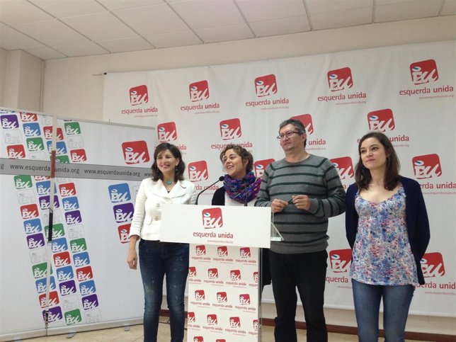 Rueda de Yolanda Díaz y Lara Hernández, Izquierda Unida
