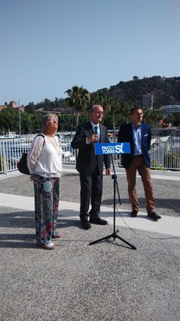 Teresa Porras, Paco de la Torre y Julio Andrade turismo 24M elecciones
