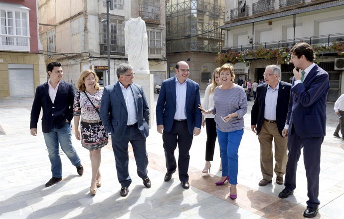Acto de Pedro Antonio Sánchez en Cartagena