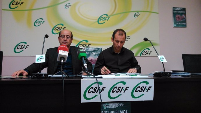 Preentación de la campaña de CSIF 'Recuperemos lo nuestro'