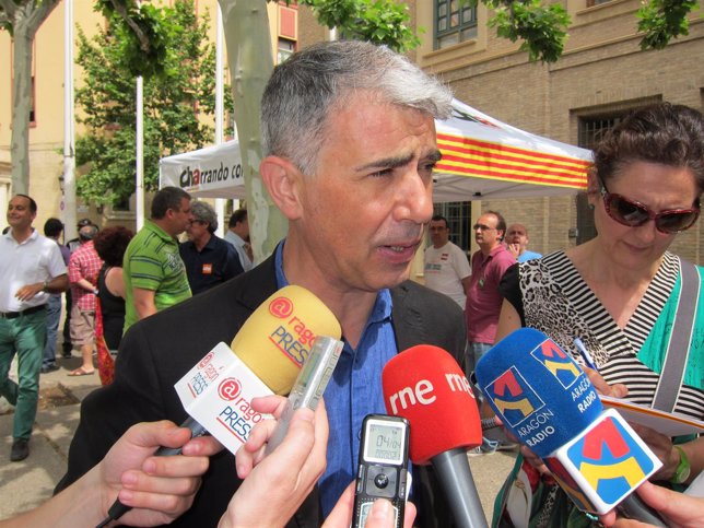 Juan Martín, candidato de CHA a la Alcaldía de Zaragoza