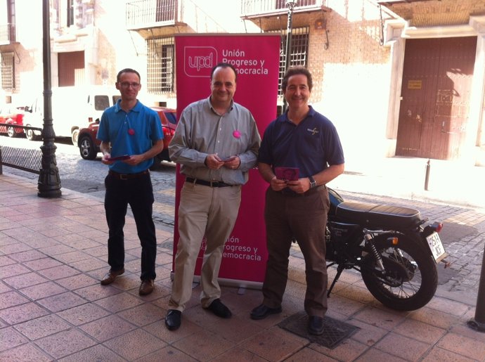 El canddiato de UPyD a la Alcaldía de Zaragoza, Jesús López