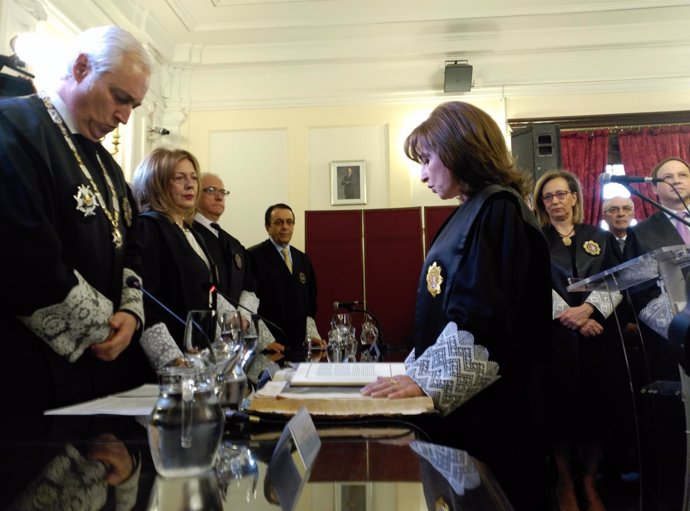 Ana del Ser toma su cargo como presidenta de la Audiencia provincial