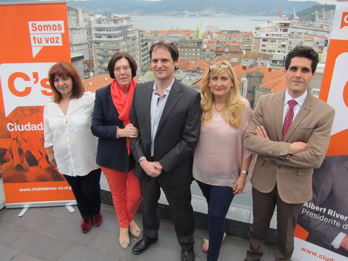 Candidatura inicial de Ciudadanos Vigo