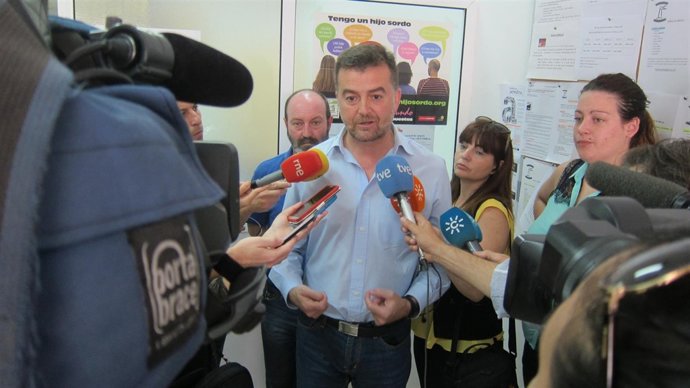 El coordinador regional de IU, Antonio Maíllo.