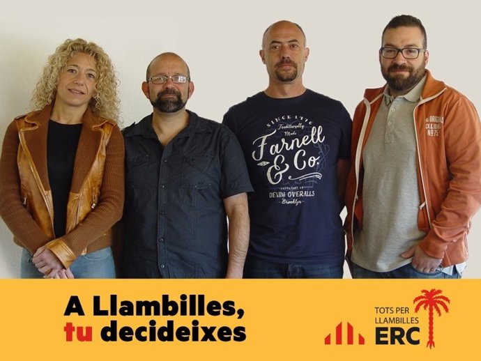 Miembros de ERC de Llambilles 