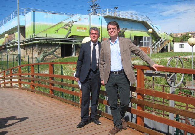 Manueco (D) con Arroita (I)