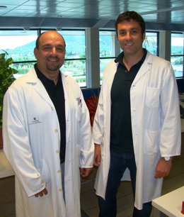 Raúl Frechoso y Fernando Rodríguez, del hospital de Inca