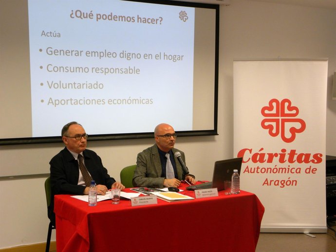 Cáritas presenta su memoria de empleo 2014