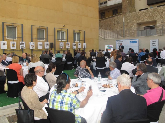 Manuel Blasco ha presentado el programa electoral del PP-Teruel.
