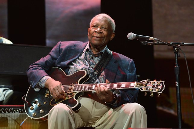 El genio del blues B.B. King, hospitalizado en Las Vegas