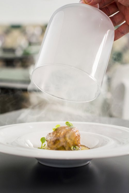 Albóndigas guisadas de rabo de toro-Bacira