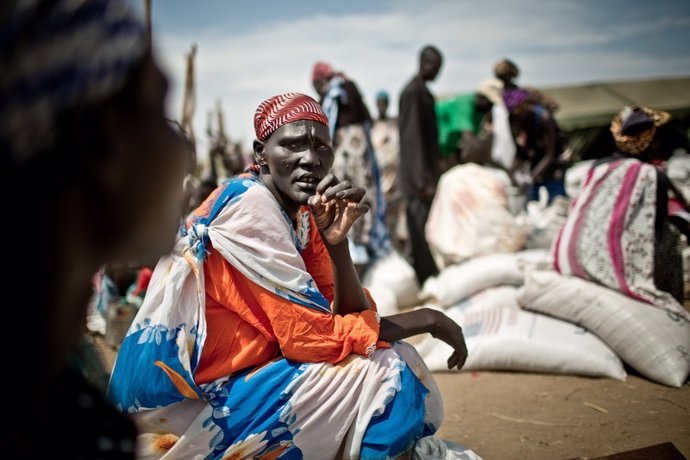 Martha Ntyandit, desplazada por conflicto en Sudán del Sur