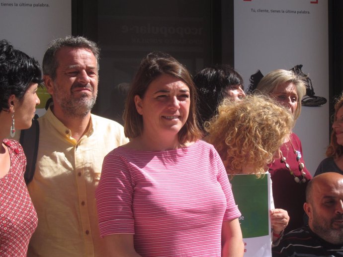 La portavoz adjunta de IU en Parlamento andaluz, Elena Cortés