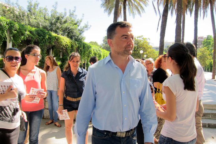 El coordinador general de IULV-CA, Antonio Maíllo.