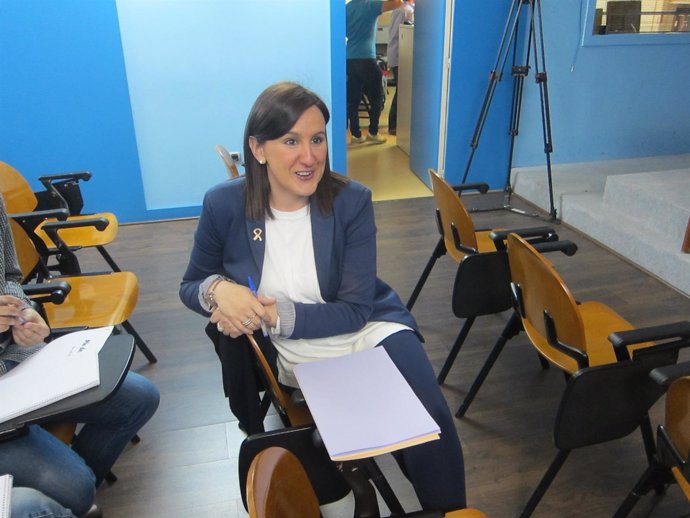 María José Català tras la rueda de prensa del pleno del Consell