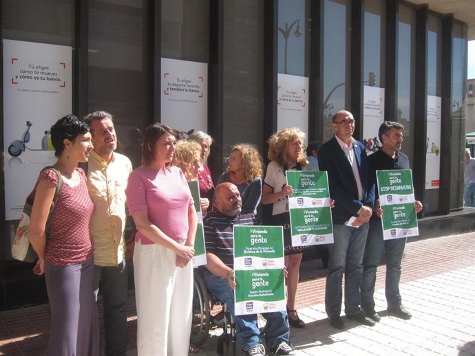 Eduardo Zorrilla, Elena Cortés y José Antonio Castro en Málaga