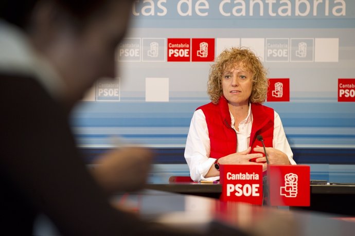 Eva Díaz Tezanos, secretaria general del PSC-PSOE y candidata regional