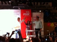Pedro Sánchez (PSOE) al PP: "Ni cambiando os van a querer los murcianos"