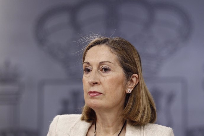 Ana Pastor tras el Consejo de Ministros