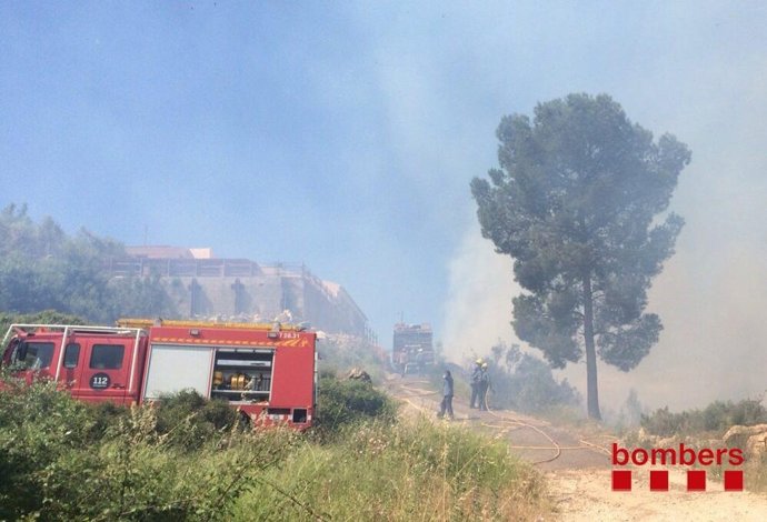 Incendio en Benifallet