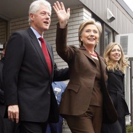 hillary clinton bill clinton chelsea clinton primarias estados unidos casa blanc