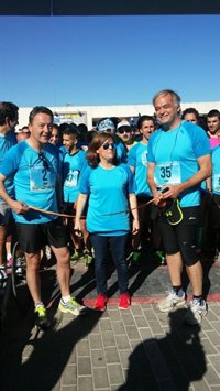 Sáenz de Santamaría y Pons se calzan las zapatillas y apoyan a Aguirre en la carrera por la Alcaldía