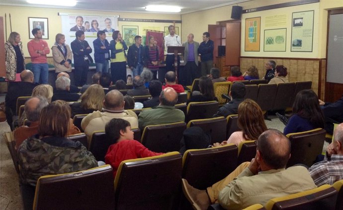 Mitín de López Estrada en Viérnoles