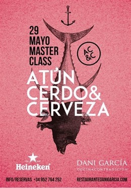 Jornada gastronopmica dani garcía atun cerdo y cerveza