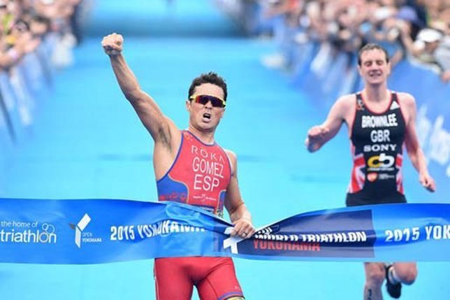 Javier Gómez Noya Alistair Brownlee Series Mundiales Yokohama triatlón