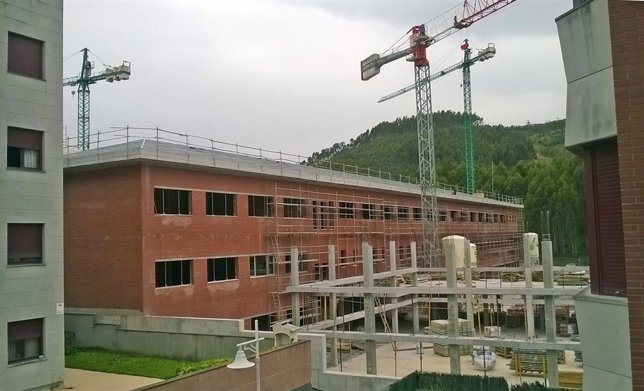 Obras de construcción del tercer IES