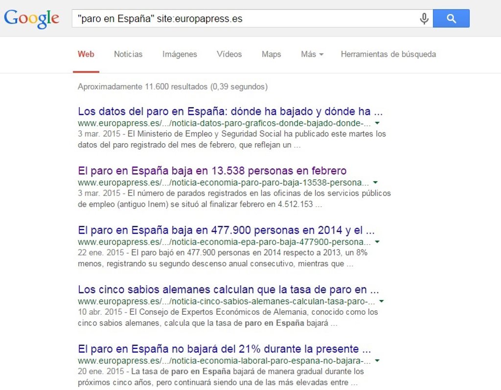 10 claves para buscar en Google