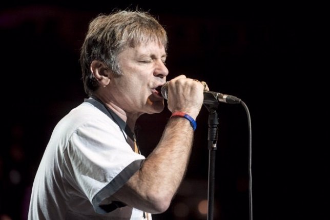 Bruce Dickinson, de Iron Maiden, en un concierto en Londres