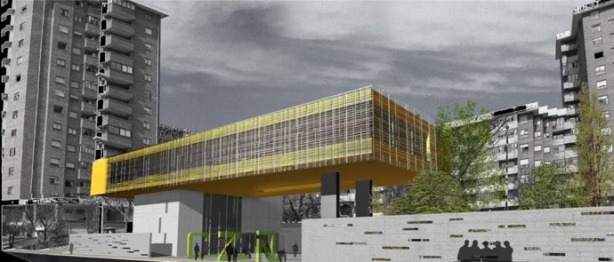 Infografía Centro Cívico Cazoña