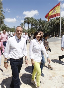 Alberto Fabra en Elche