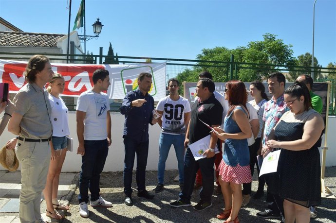 Antonio Maíllo en Pinos Puente (Granada)