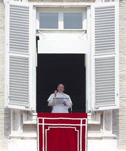 Papa Francisco durante el Angelus