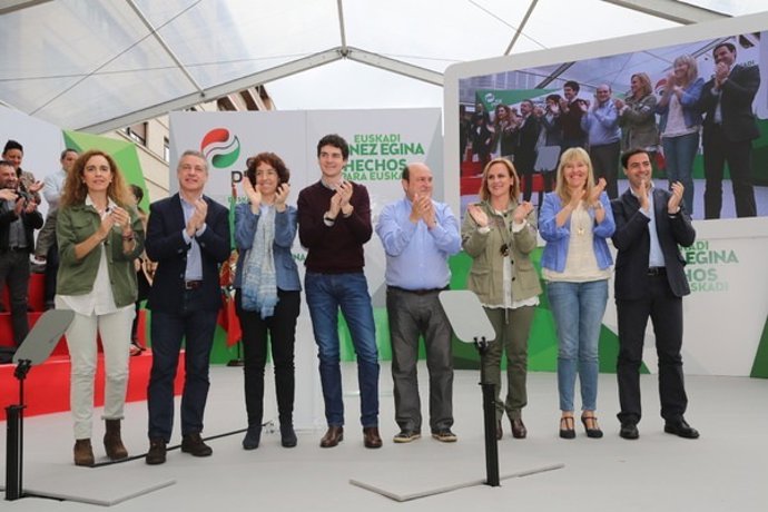 Mitin del PNV en Durango